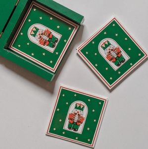 Nut Cracker Tile Coasters
